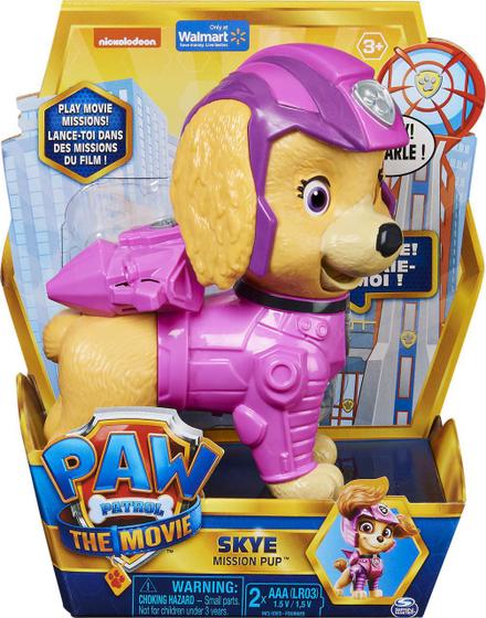 Patrulha Canina - Skye Figura Interativa - Sunny Brinquedos - Carrinho ...