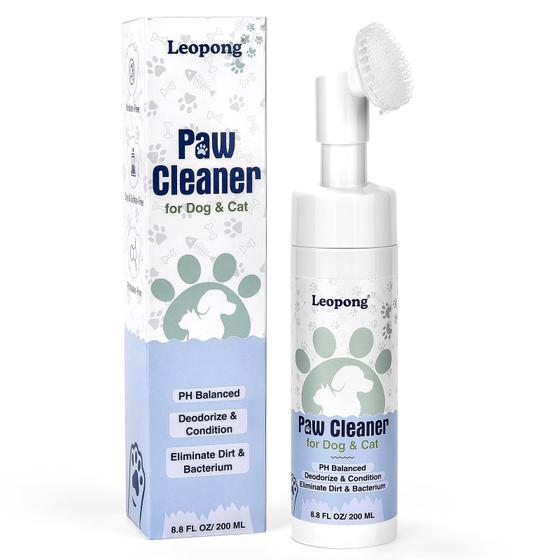 Imagem de Paw Cleaner Leopong - Limpador de Patas para Cães e Gatos (Sem Enxágue)