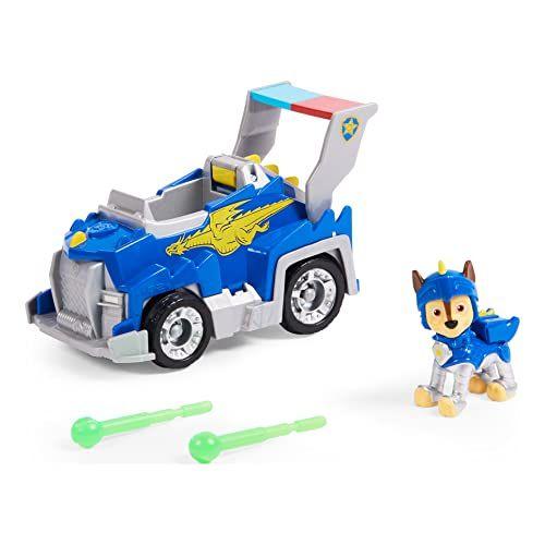 Imagem de Paw Patrol Rescue Knights Chase Transforming Car - A partir de 3 anos