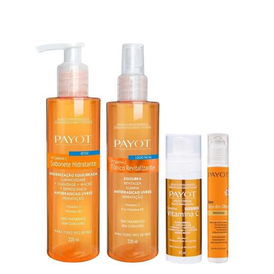 Imagem de Payot Vitamina C Kit Facial Com 4