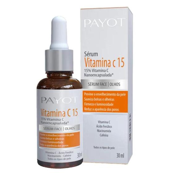 Imagem de Payot Vitamina C15 Sérum Para Face e Olhos 30ml