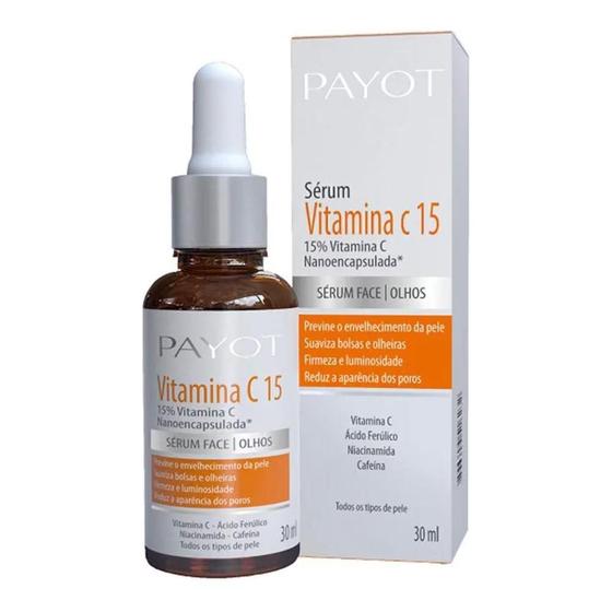 Imagem de Payot Vitamina C15 Sérum Para Face e Olhos 30ml