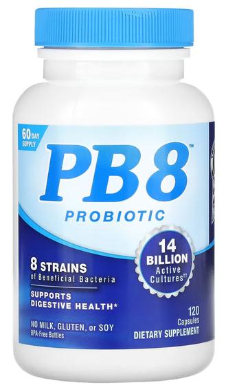 Imagem de PB8 Probiotic 14 Billion - 120 cápsulas - Nutrition Now