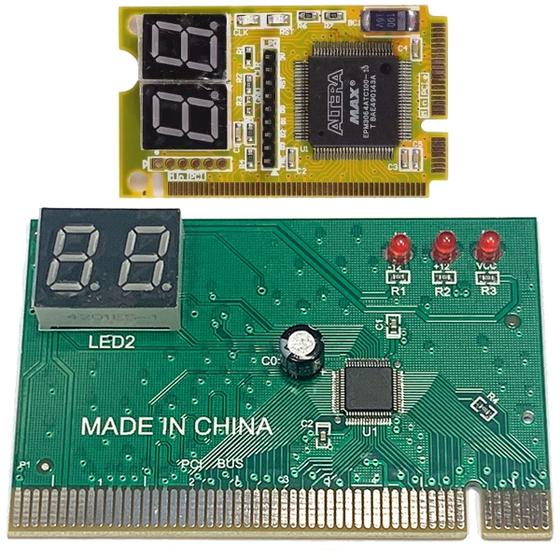 Imagem de Pc Analyzer Diagnóstico Placa Mãe Desktop E Note Pci Lpc