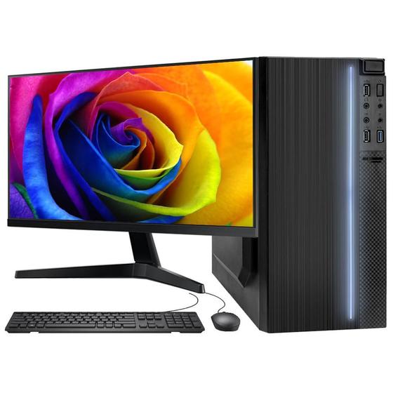 Imagem de Pc Computador Completo Intel Core I7 4Gb Ssd 128Gb 19 Hdmi