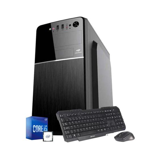 Imagem de PC Computador CPU Intel Core i5 8GB Memória ram SSD 240GB kit teclado e mouse - PC Master 