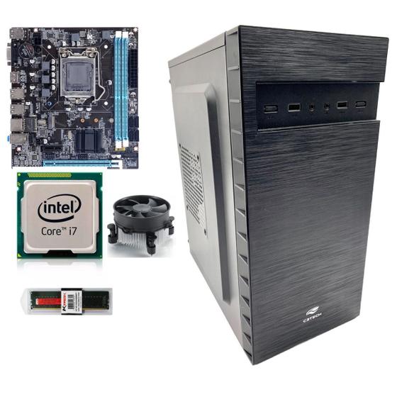 Imagem de Pc Computador Intel Core I7 2600 8GB RAM 120 SSD Win10 Pro