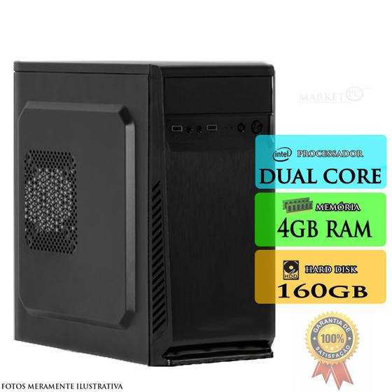 Imagem de PC Cpu Dual core 2.5 Ghz , 4Gb Ram , Hard Disk 160Gb