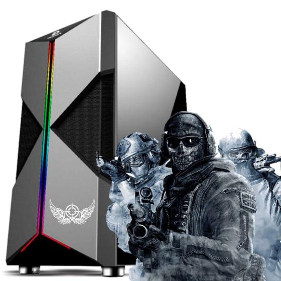 Imagem de PC CPU Game I5 8GB Ssd 120GB Placa de Vídeo 4GB + Games