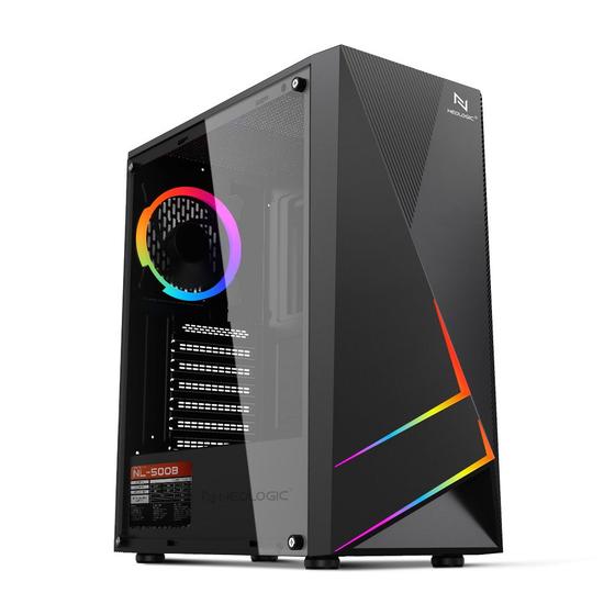 Imagem de Pc gamer amd ryzen 5 5600g 8gb (radeon vega 7 integrado) ssd 120gb, 500w 80 plus, neologic - nli84234