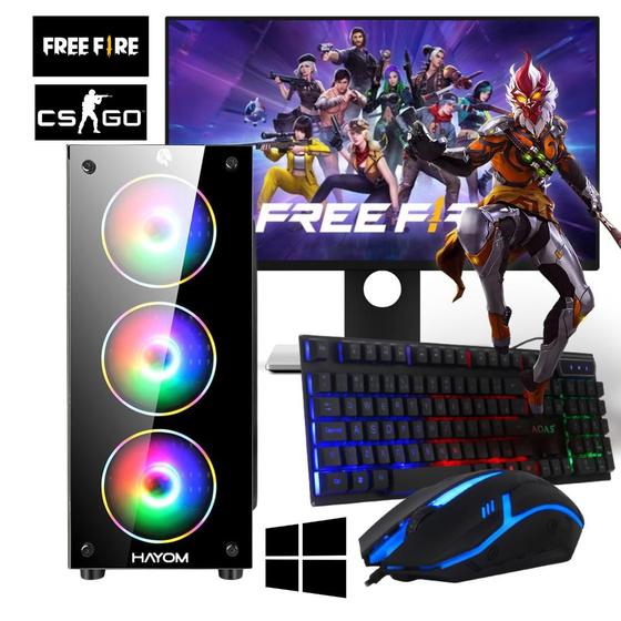 PC Gamer Completo I5 3.2 GHZ HD 500 GB 8GB RAM Monitor 19 Polegadas Menor preço em PC Gamer Completo I5 3.2 GHZ HD 500 GB 8GB RAM Monitor 19 Polegadas