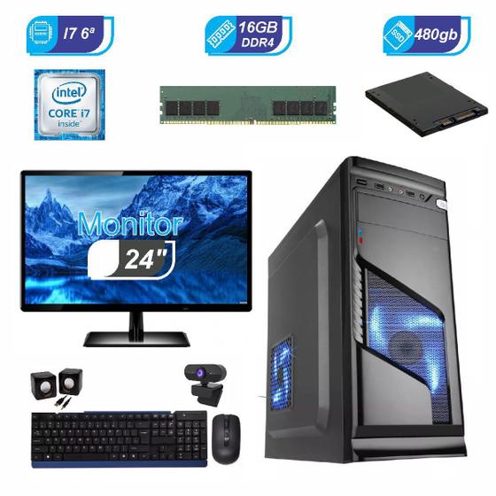 Pc gamer i5-6600 / gtx 1050 ti 4g / 16 go ram et 1to stockag à