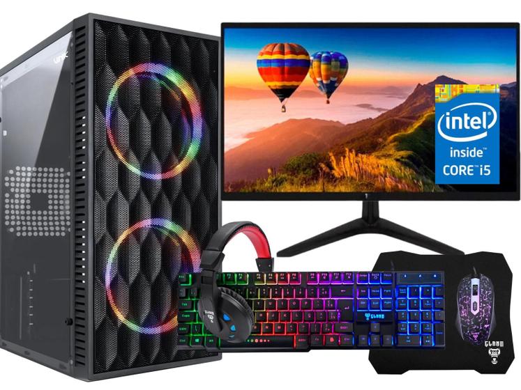 Pc Gamer Completo Intel I5 3ª 16gb Ssd 240gb Gt730 4gb - Option Soluções Imagem de Pc Gamer Completo Intel I5 3ª 16gb Ssd 240gb Gt730 4gb