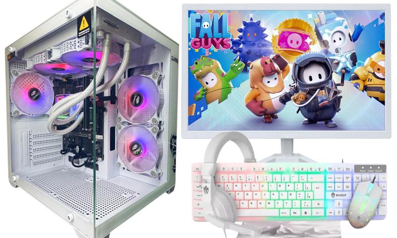 Pc Gamer Completo Ryzen 7 5700g 32gb Ddr4 Ssd 1tb Aquario - Option Soluções Imagem de Pc Gamer Completo Ryzen 7 5700g 32gb Ddr4 Ssd 1tb Aquario