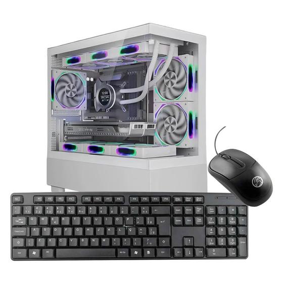 Imagem de PC GAMER INTEL i5 12400F 32GB RTX 3090 24GB M.2 240GB COM KIT TECLADO E MOUSE