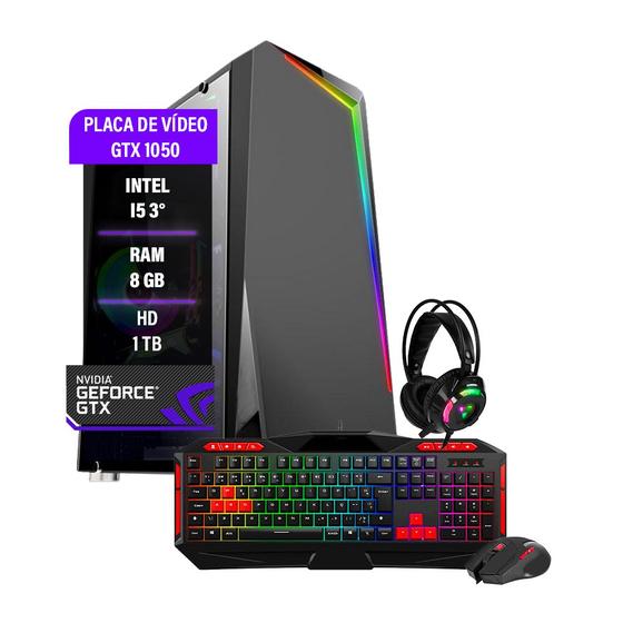 PC Gamer Terra D'occasion - GTX 1050, 8 Go RAM, SSD 120 Go, Windows 10 - Tour