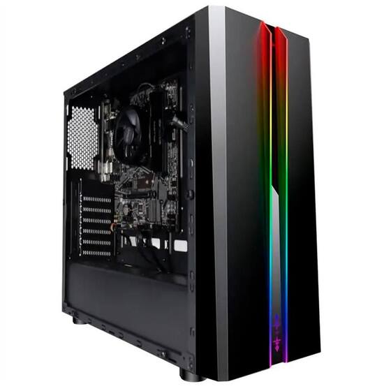 PC Gamer NTC Vulcano, AMD Ryzen 7-5700G, 16GB, SSD 512GB, Linux, Preto ...