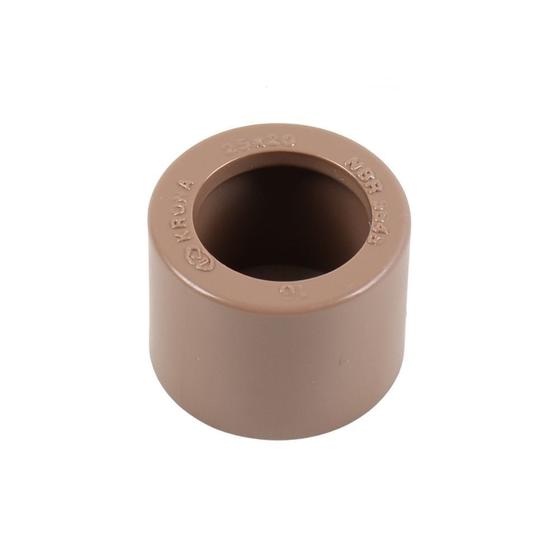 Imagem de Pct 10 Bucha de Redução Curta PVC Soldável P/ Água 25x20mm