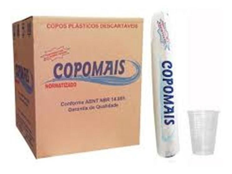 Imagem de Pct Copo 180ml brc com 100 un Copomais