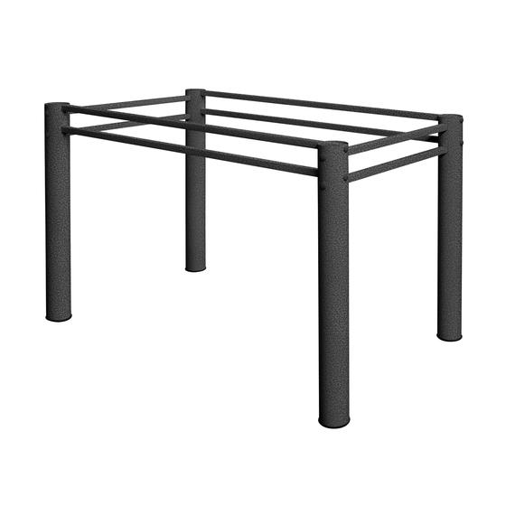 Pé Base De Mesa Jantar Aço Tampo Pedra Vidro Madeira 120x80 Menor preço em Pé Base De Mesa Jantar Aço Tampo Pedra Vidro Madeira 120x80