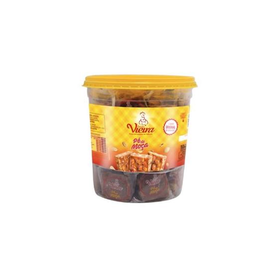 Pé de Moça Doces Vieira - Pote com 1040G Imagem de Pé de Moça Doces Vieira - Pote com 1040G