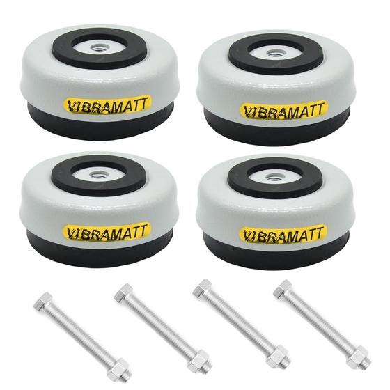 Imagem de Pé Nivelador Universal 3/4" com 4 peças 5000Kg Vibramatt