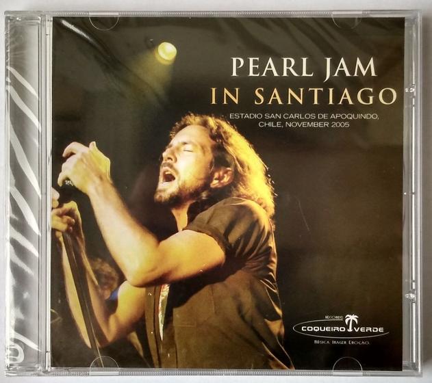 Imagem de Pearl jam in santiago cd