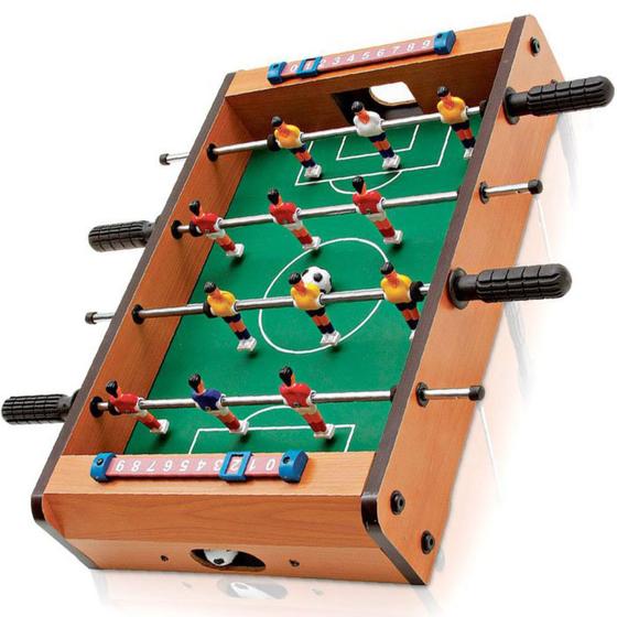 PEBOLIM Futebol de Mesa Mini TOTÓ Portátil 12 Jogadores Bolas e Placar Menor preço em PEBOLIM Futebol de Mesa Mini TOTÓ Portátil 12 Jogadores Bolas e Placar