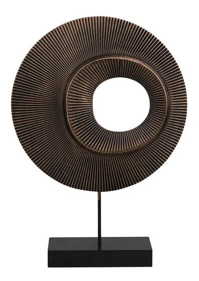 Peça Decorativa Escultura Em Madeira Btc Decor 25cmx6cmx36cm Menor preço em Peça Decorativa Escultura Em Madeira Btc Decor 25cmx6cmx36cm