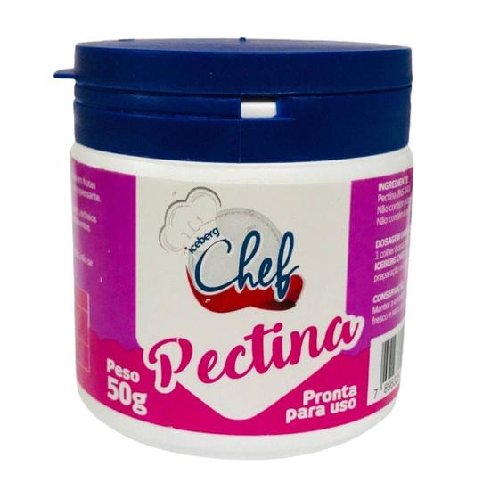 Pectina Alimentício 50 G (Engrossador de alimentos e caldos) Iceberg