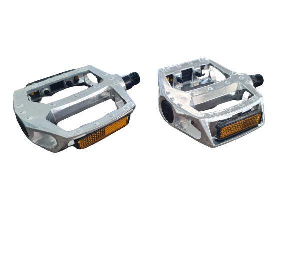 Imagem de Pedal Aluminio Plataforma Rosca Grossa 9/16 Mtb Polido