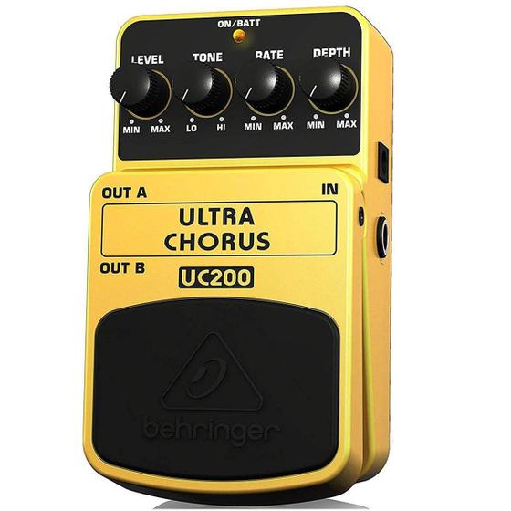 Imagem de Pedal Chorus Behringer UC200 Ultra Stereo para Guitarra