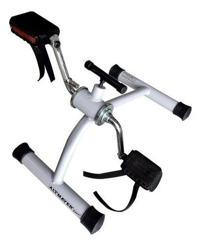 Imagem de pedal cicle para fisioterapia fortalecimento cinza al-13