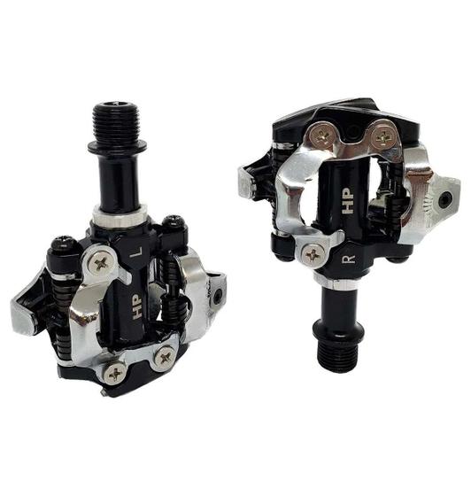 Imagem de Pedal Clip Mtb Bike Em Aluminio 9/16 Eixo Cnc Cr-Mo