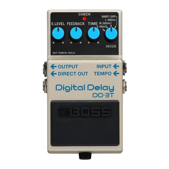 Imagem de Pedal de Atraso BOSS DD-3T com Tap Tempo