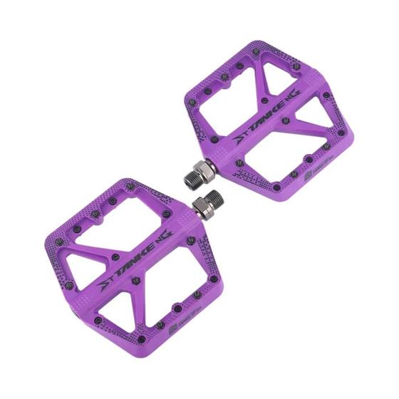 Imagem de Pedal de Bicicleta MTB com Ampliação - Nylon Antiderrapante, 2 Rolamentos