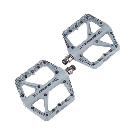 Imagem de Pedal de Bicicleta MTB com Ampliação - Nylon Antiderrapante, 2 Rolamentos