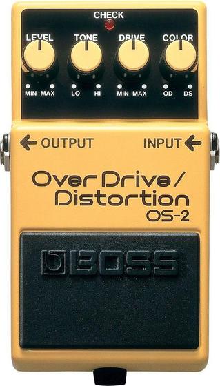 Imagem de Pedal de Efeito Boss Overdrive Distortion Para Guitarra OS2