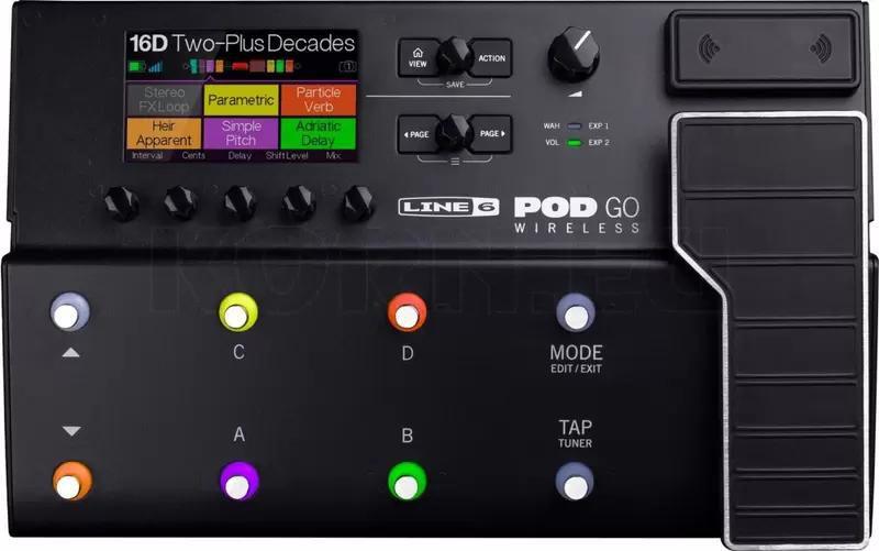 Predale Pod Pedal de efeito Line 6 Pod GO - Wireless - Pedal para Instrumentos de ...