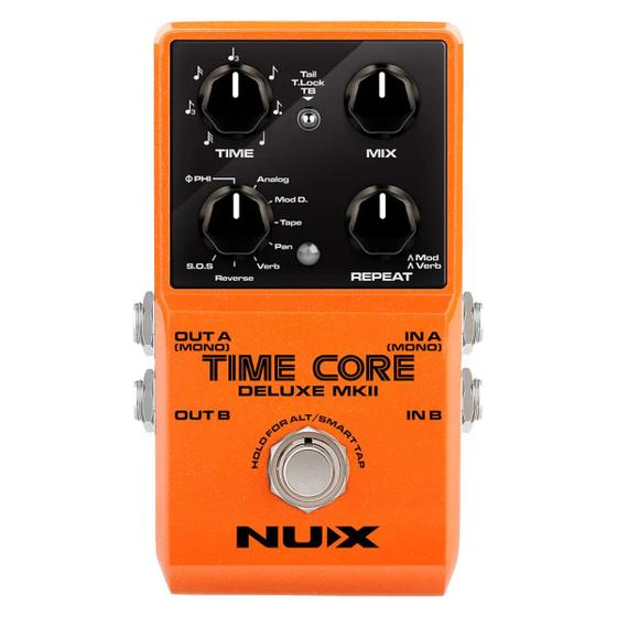 Imagem de Pedal de Efeito Nux Time Core Deluxe Delay para Guitarra