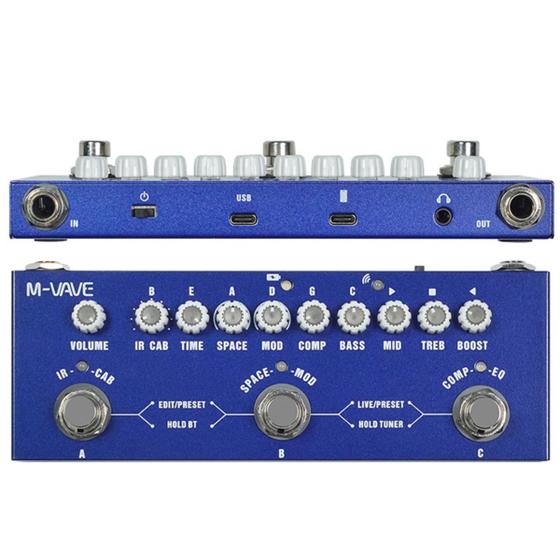 Pedal De Efeito para Baixo M-Vave Cuvave Cube Baby Bass Menor preço em Pedal De Efeito para Baixo M-Vave Cuvave Cube Baby Bass