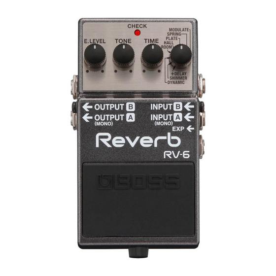 Imagem de Pedal Digital Reverb RV-6 - Boss