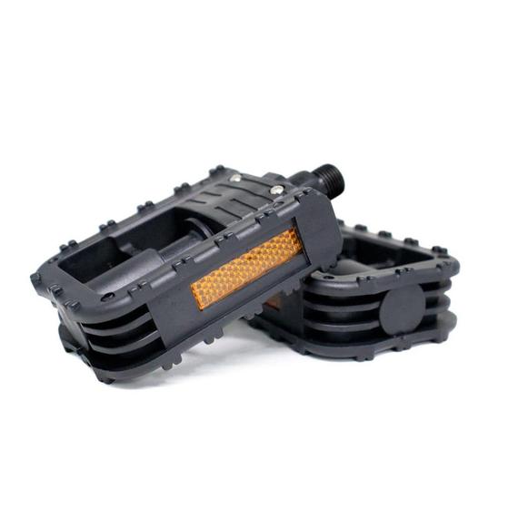 Pedal Dobrável para Bicicleta - Cor Preta com Refletor Noturno - Bike Pliage Menor preço em Pedal Dobrável para Bicicleta - Cor Preta com Refletor Noturno - Bike Pliage