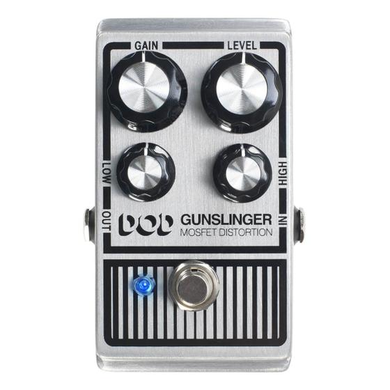 Imagem de Pedal DOD Gunslinger Mosfet Distortion