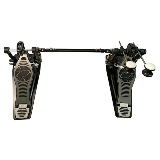 Imagem de Pedal Duplo De Bumbo Para Bateria Com Double Chain Drive Híbrido 2 e 1 - Spanking 22.2