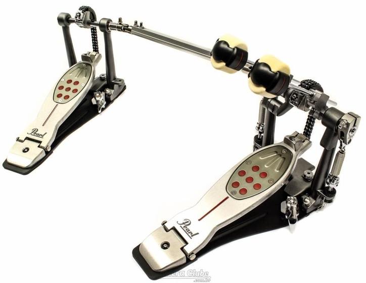 Imagem de Pedal Duplo Pearl Eliminator Redline P-2052C PowerShifter com Semicase Lançamento