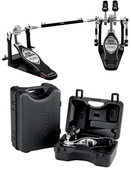 Imagem de Pedal Duplo Tama New Iron Cobra Power Glide Hp900Pwn C/Case