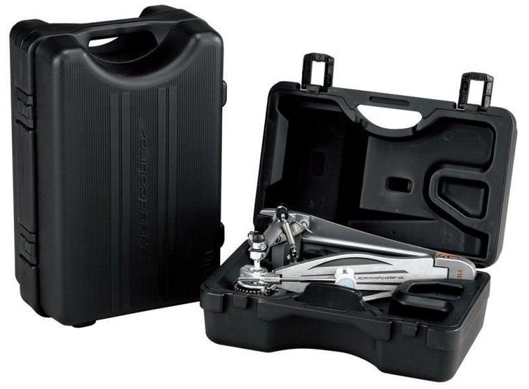 Imagem de Pedal Duplo Tama New Speed Cobra Twin HP910LWN com Mola Extra Propulsora Cobra Coil e Hard Case