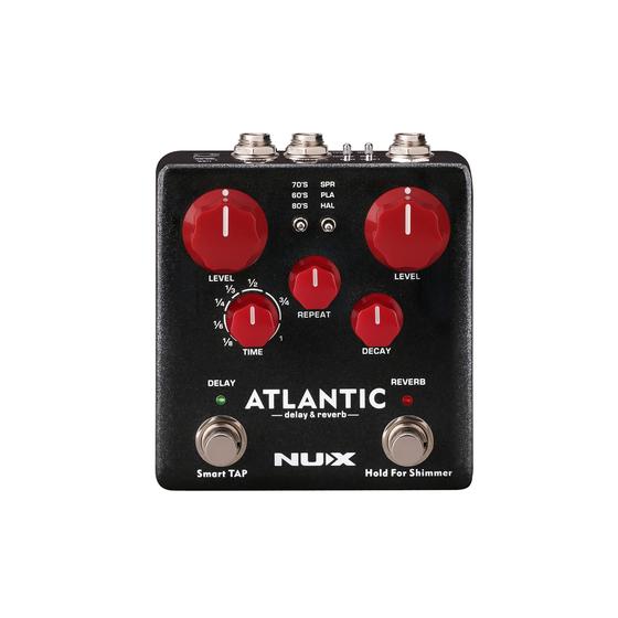 Imagem de Pedal Effect NUX Atlantic Delay & Reverb NDR-5, preto