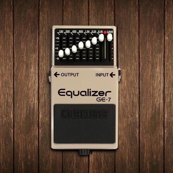 Imagem de Pedal Equalizador para Guitarra GE-7 - Boss